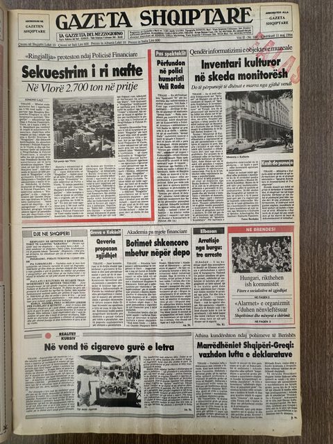 Gazeta Shqiptare 1994-05-11