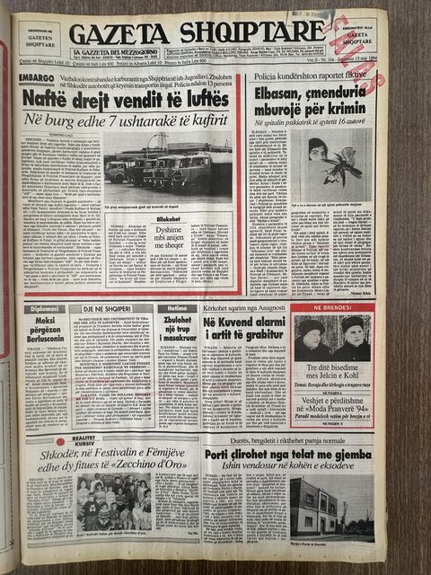 Gazeta Shqiptare 1994-05-13