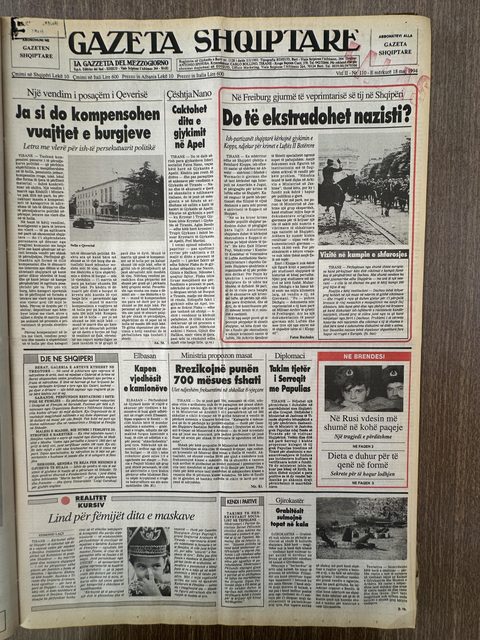 Gazeta Shqiptare 1994-05-18