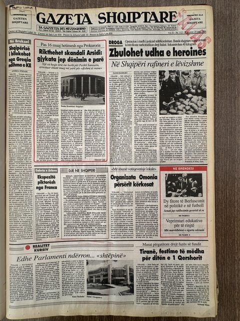 Gazeta Shqiptare 1994-05-20