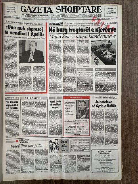Gazeta Shqiptare 1994-05-26