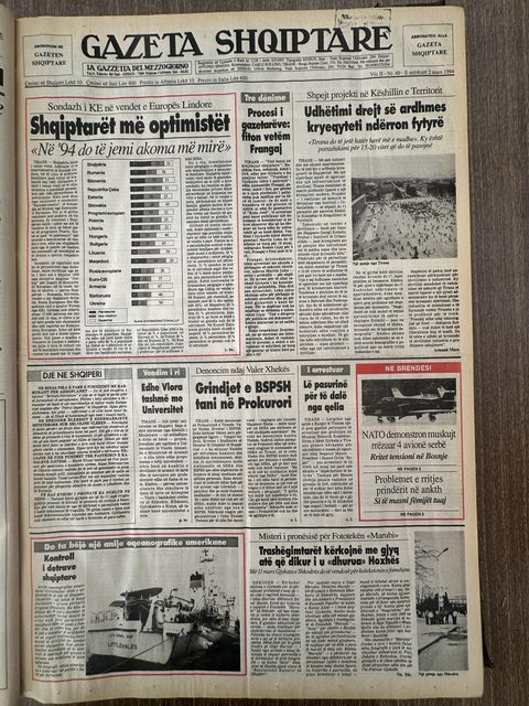 Gazeta Shqiptare 1994-03-02