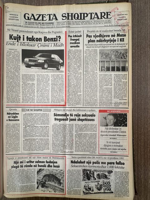 Gazeta Shqiptare 1994-03-23