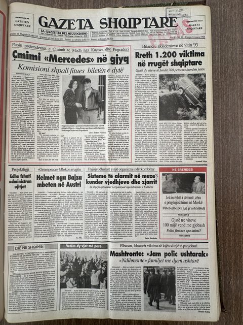 Gazeta Shqiptare 1994-03-24