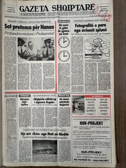 Gazeta Shqiptare 1994-03-26