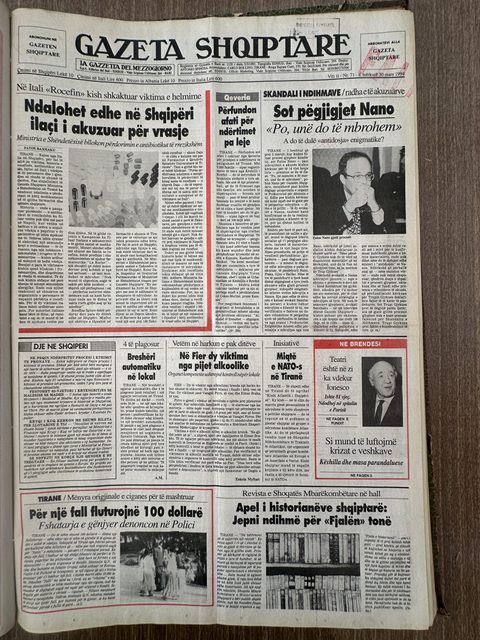 Gazeta Shqiptare 1994-03-30