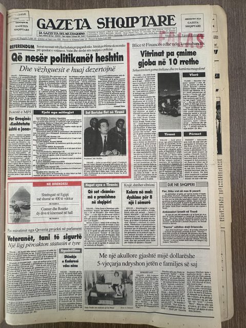 Gazeta Shqiptare 1994-11-04