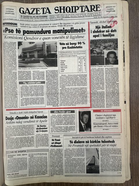 Gazeta Shqiptare 1994-11-11