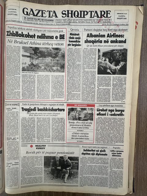 Gazeta Shqiptare 1994-11-30