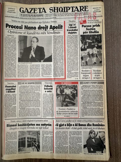 Gazeta Shqiptare 1994-04-06