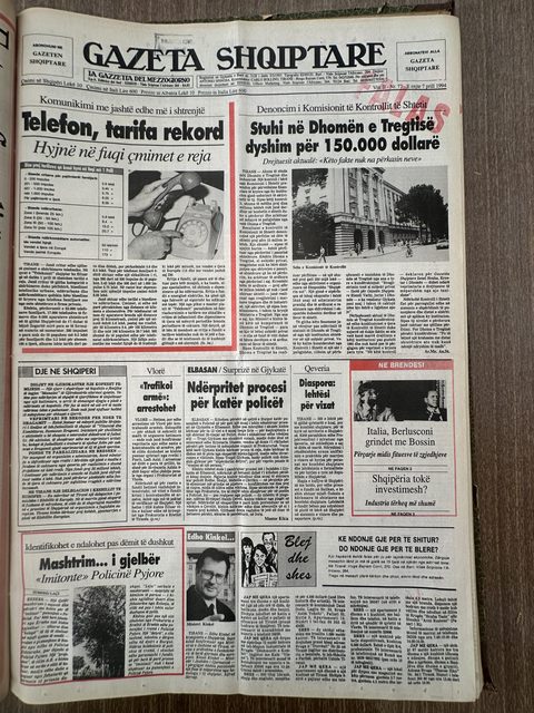 Gazeta Shqiptare 1994-04-07