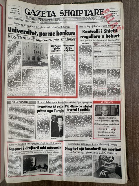 Gazeta Shqiptare 1994-04-08