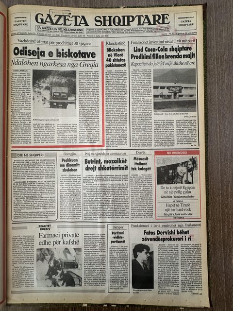 Gazeta Shqiptare 1994-04-29