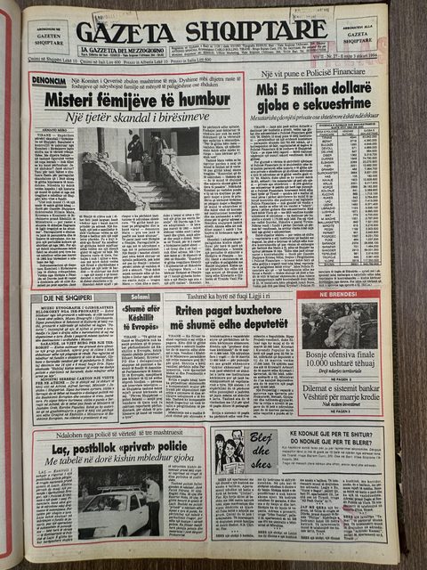 Gazeta Shqiptare 1994-02-03