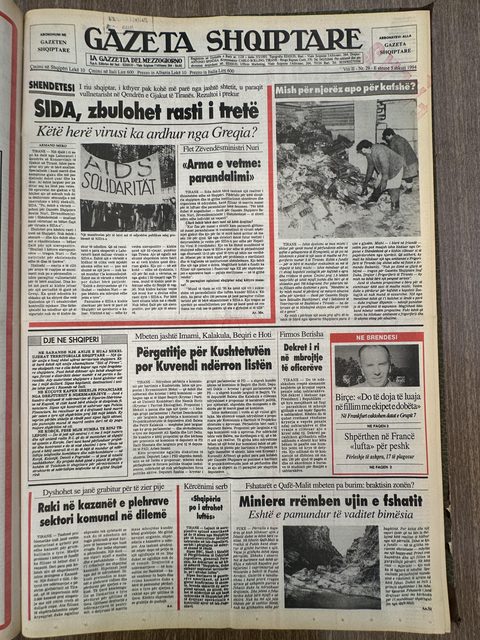 Gazeta Shqiptare 1994-02-05