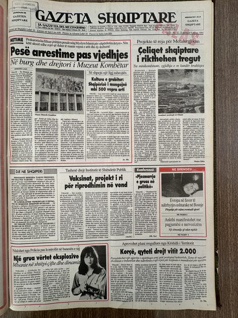Gazeta Shqiptare 1994-02-09