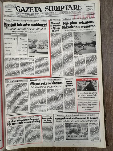 Gazeta Shqiptare 1994-02-11