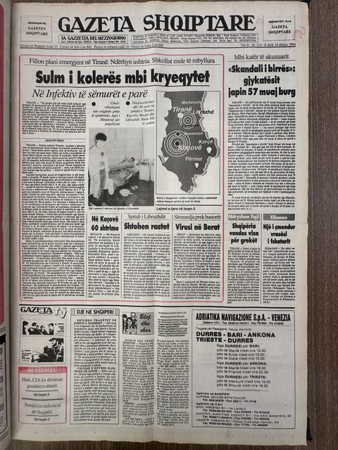 Gazeta Shqiptare 1994-09-18