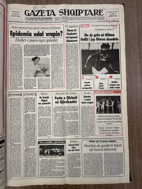 Gazeta Shqiptare 1994-09-20