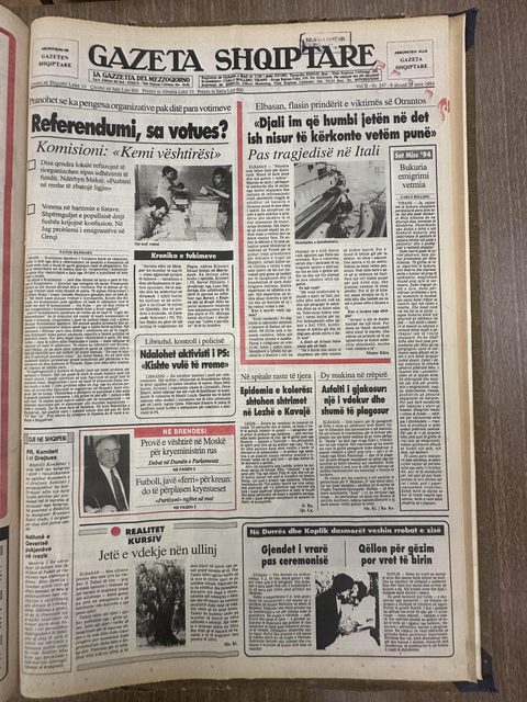 Gazeta Shqiptare 1994-10-29