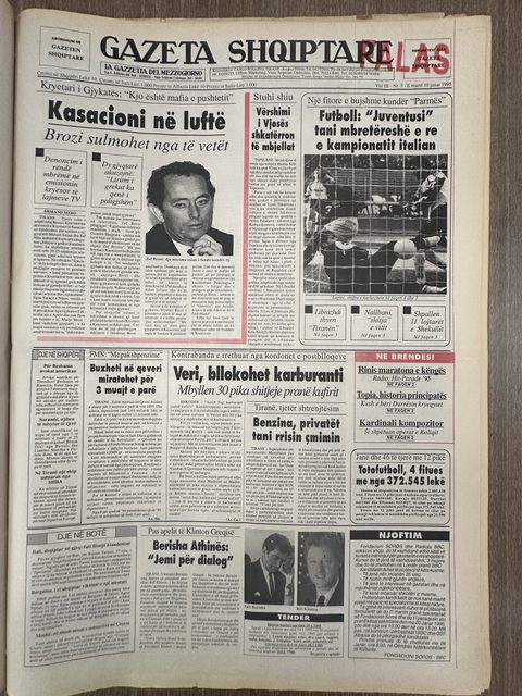 Gazeta Shqiptare 1995-01-10