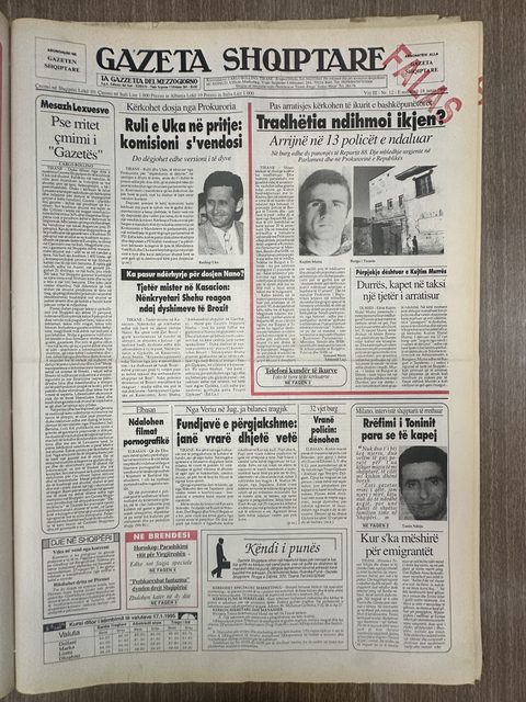 Gazeta Shqiptare 1995-01-18