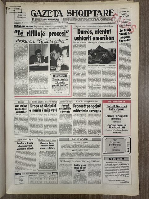 Gazeta Shqiptare 1995-01-28
