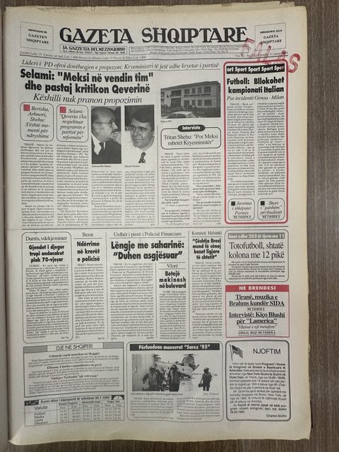 Gazeta Shqiptare 1995-01-31