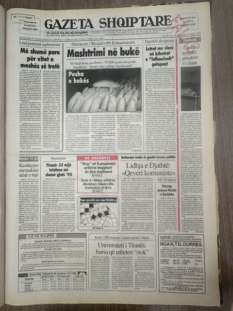 Gazeta Shqiptare 1995-02-11