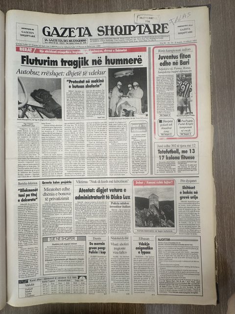 Gazeta Shqiptare 1995-02-14