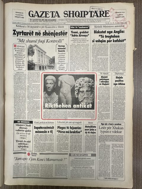 Gazeta Shqiptare 1995-03-02