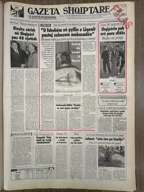 Gazeta Shqiptare 1995-03-28