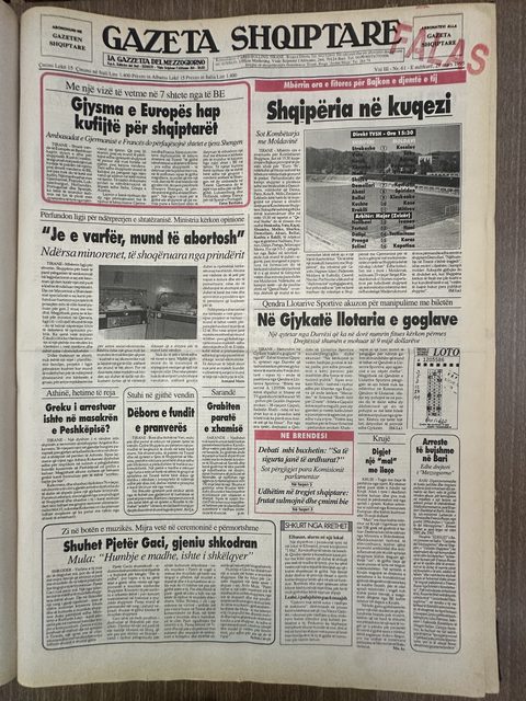 Gazeta Shqiptare 1995-03-29