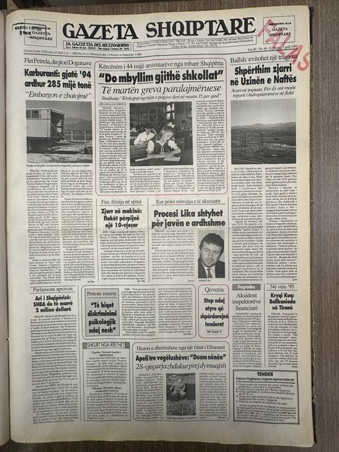Gazeta Shqiptare 1995-04-07