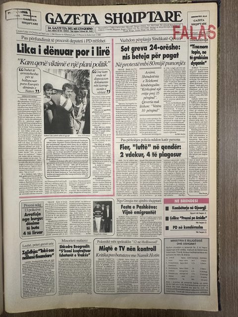 Gazeta Shqiptare 1995-05-22
