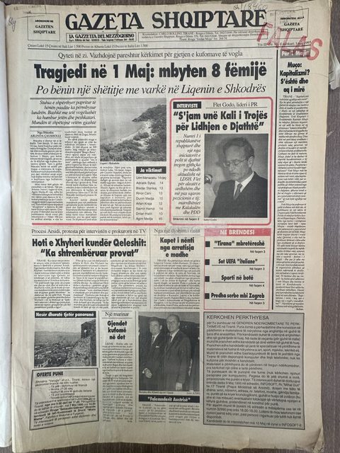 Gazeta Shqiptare 1995-05-03