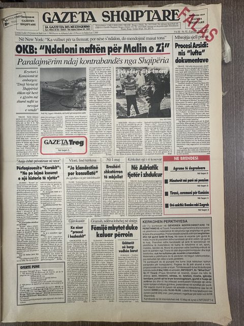 Gazeta Shqiptare 1995-05-05