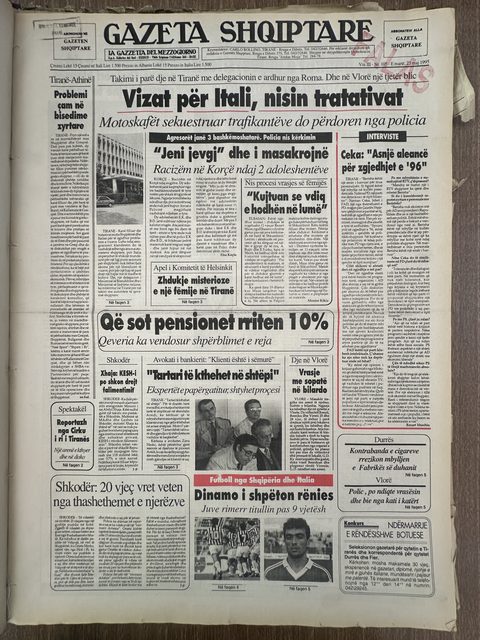 Gazeta Shqiptare 1995-05-23