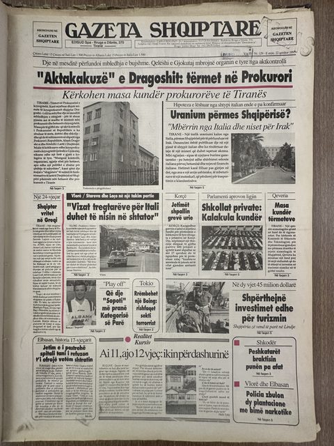 Gazeta Shqiptare 1995-06-22