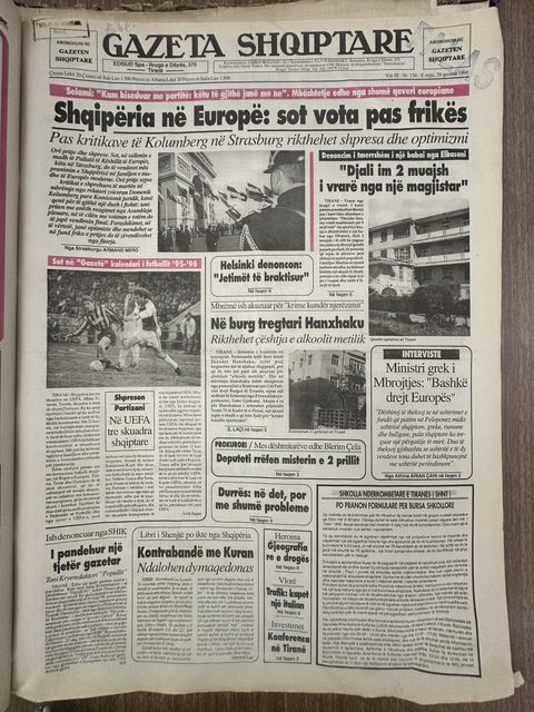 Gazeta Shqiptare 1995-06-29