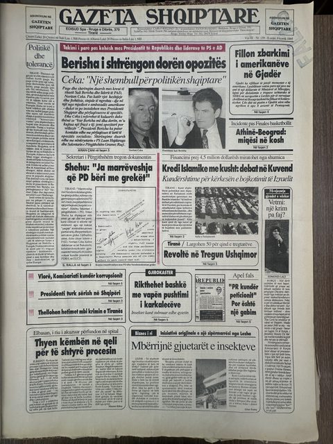 Gazeta Shqiptare 1995-07-06