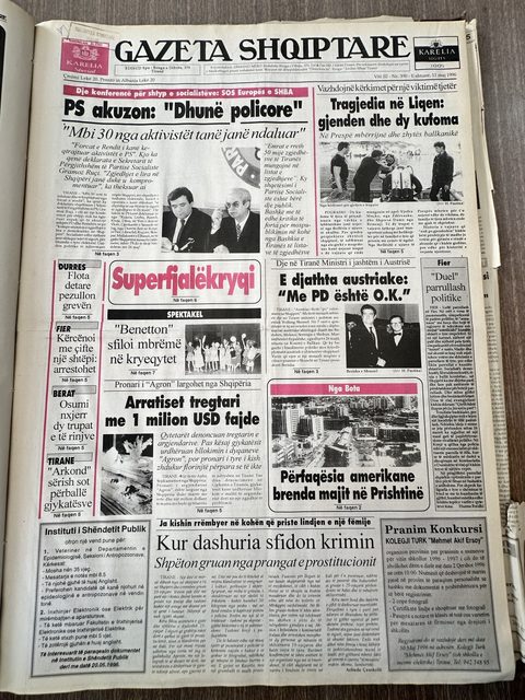 Gazeta Shqiptare 1996-05-11