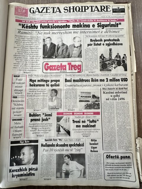 Gazeta Shqiptare 1996-05-17