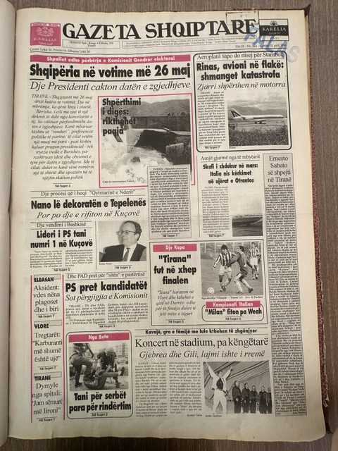 Gazeta Shqiptare 1996-07-08