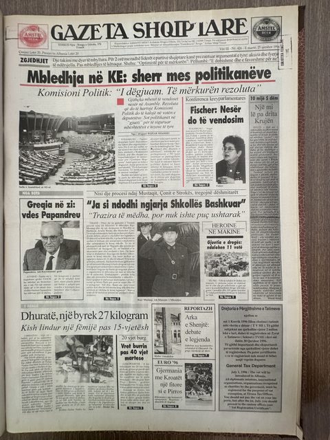 Gazeta Shqiptare 1996-06-25