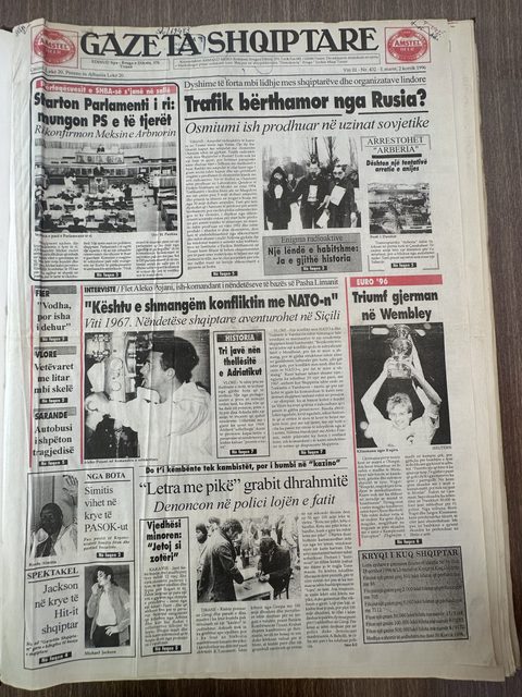 Gazeta Shqiptare 1996-07-02
