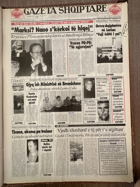 Gazeta Shqiptare 1996-07-30