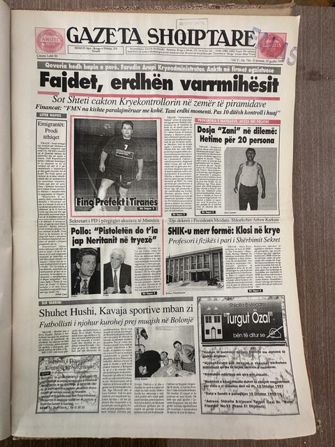 Gazeta Shqiptare 1997-08-22