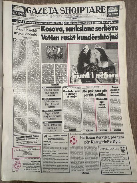 Gazeta Shqiptare 1998-03-10