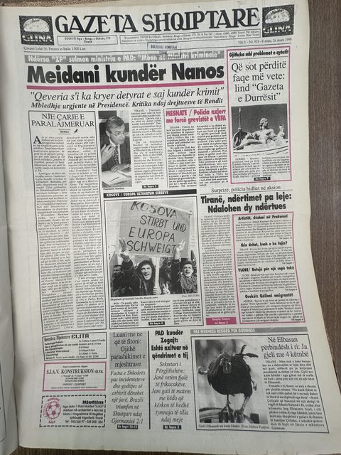 Gazeta Shqiptare 1998-03-26